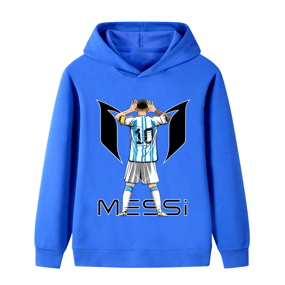 Lionel Messi Voetbal Hoodie Kinderen - Cool Design