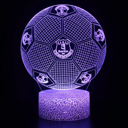 Voetbal 3D Illusie LED-Lamp - Nachtlampje - Cadeau