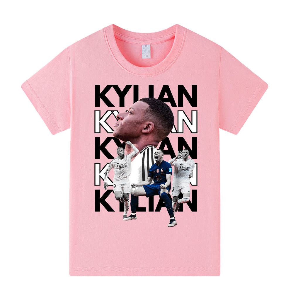 Kylian Mbappé Voetbal T-shirt Kinderen - Comfortabel