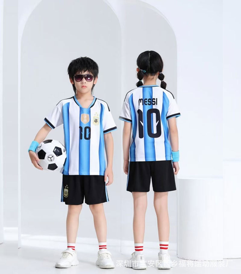 Messi Voetbaltenue Kinderen - Shirt en Broekje