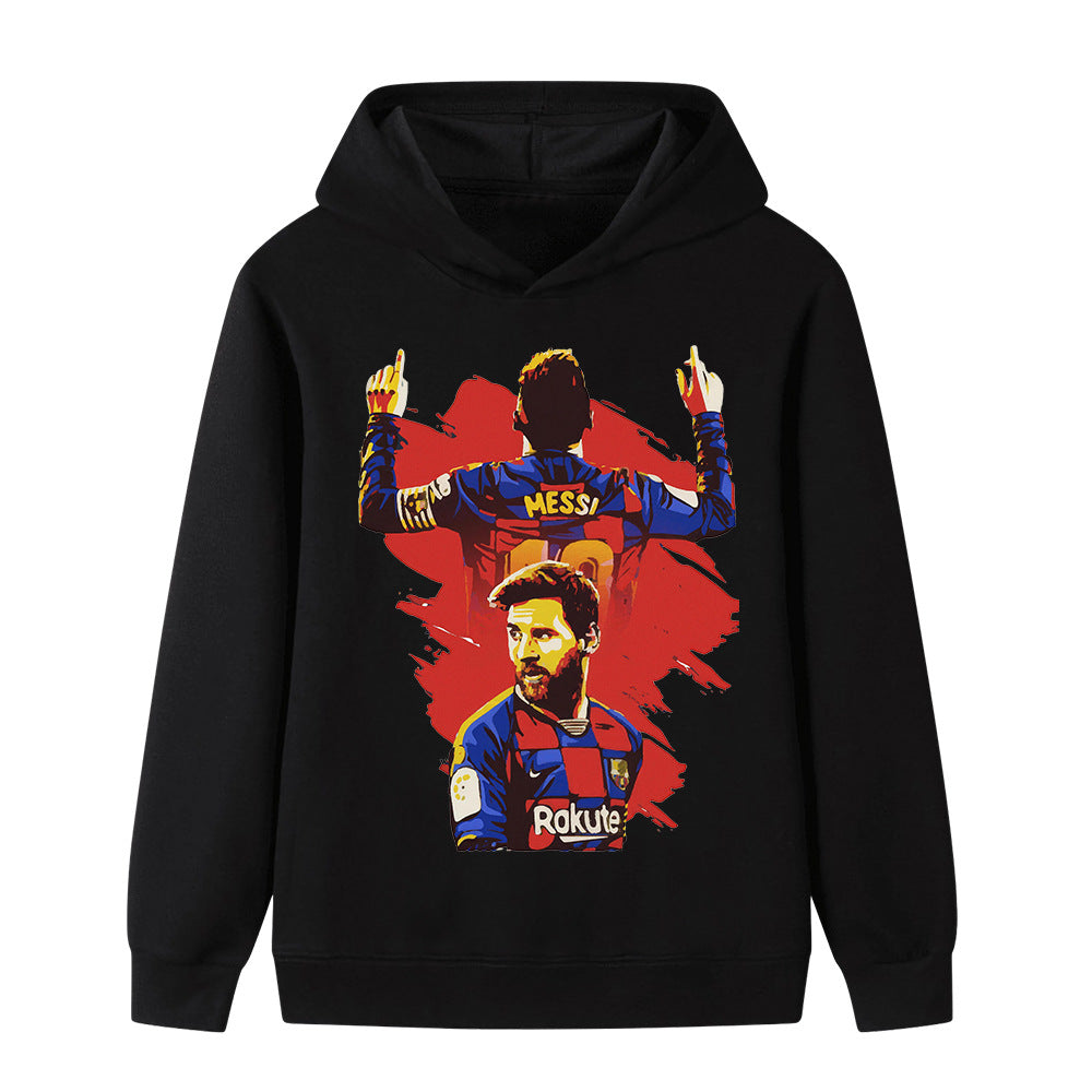 Lionel Messi Voetbal Hoodie Kinderen - Barcelona