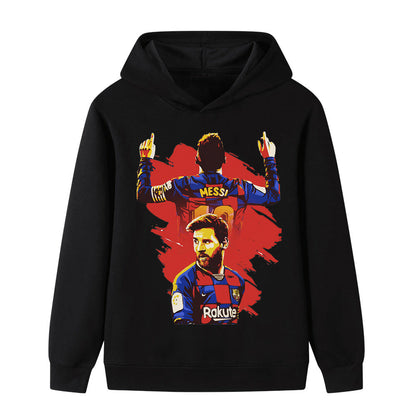 Lionel Messi Voetbal Hoodie Kinderen - Barcelona