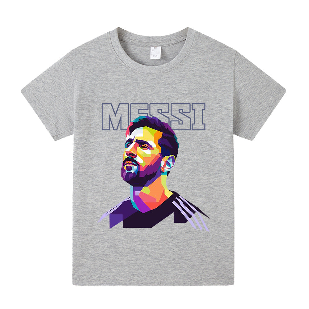 Messi Voetbal T-shirt Kinderen - Cool Design
