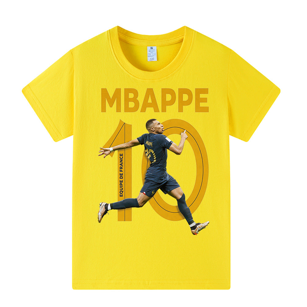 Mbappé Voetbal T-shirt Kinderen - Comfortabel
