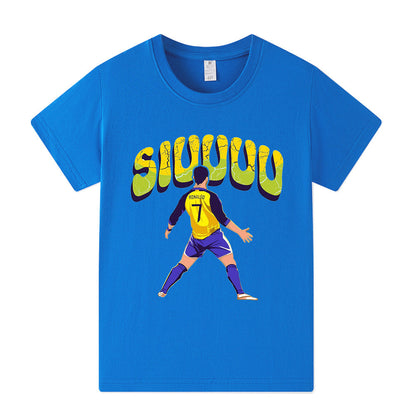Cristiano Ronaldo Voetbal T-shirt Kinderen - Cool Design
