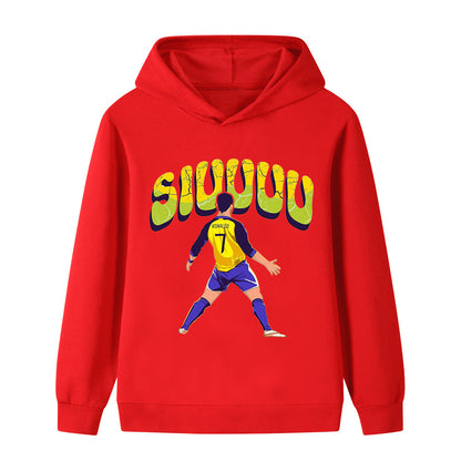 Cristiano Ronaldo Voetbal Hoodie Kinderen - Cool Design