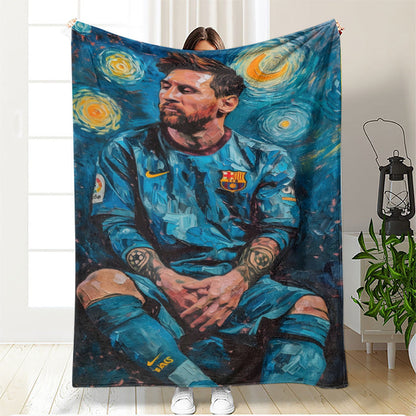 Voetbal Plaid - Messi