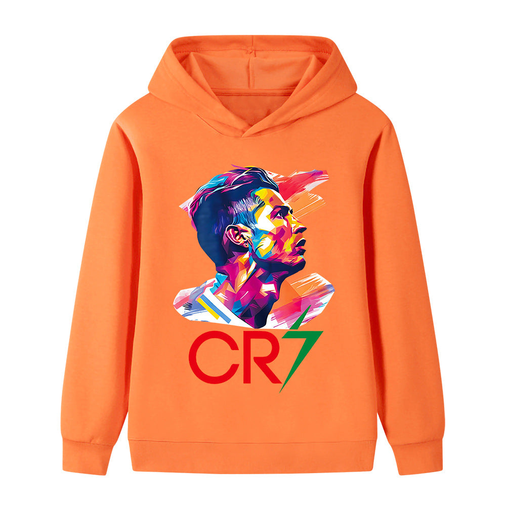 Cristiano Ronaldo Voetbal Hoodie Kinderen - Zacht