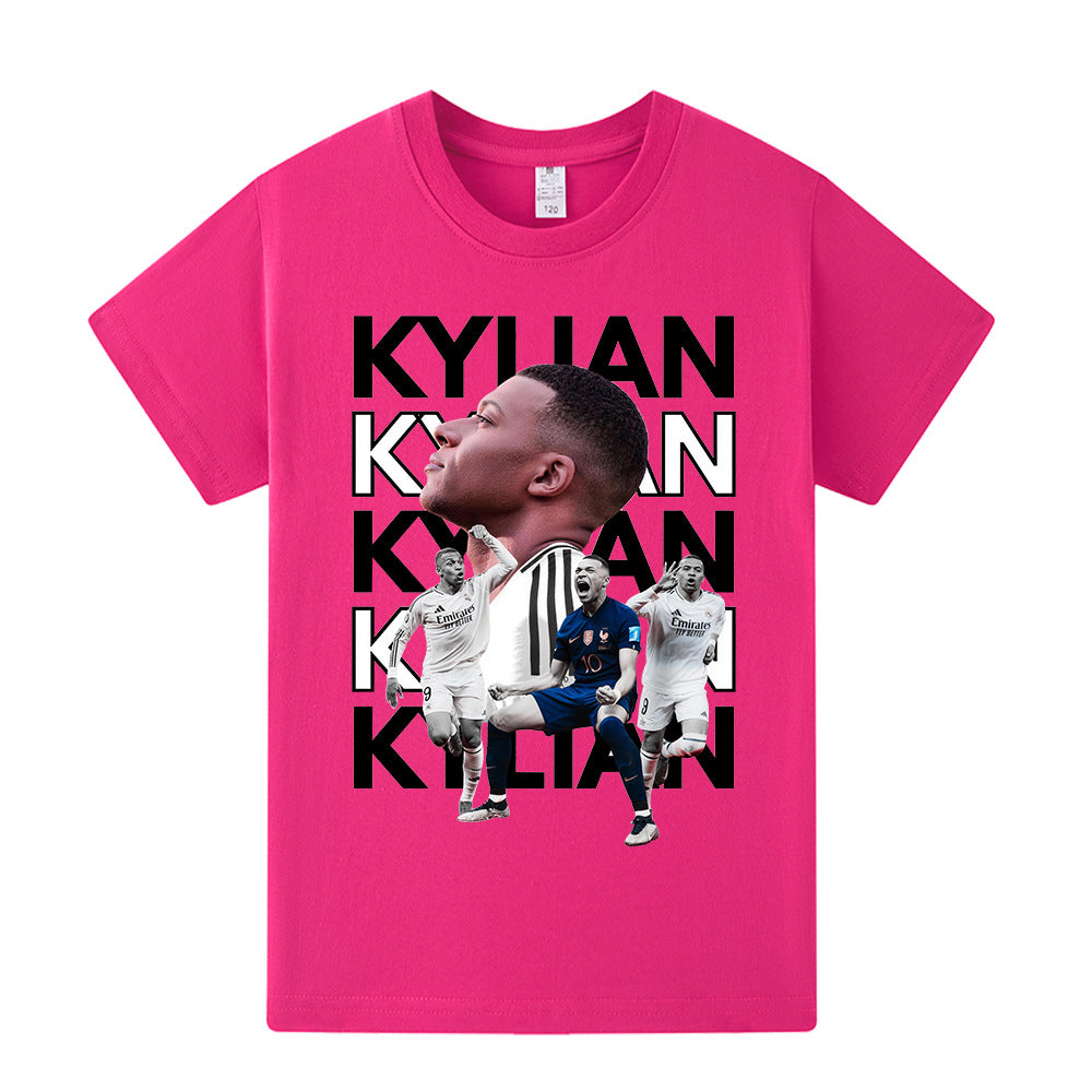 Kylian Mbappé Voetbal T-shirt Kinderen - Comfortabel