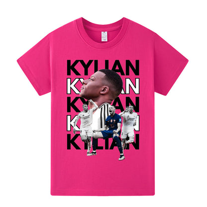 Kylian Mbappé Voetbal T-shirt Kinderen - Comfortabel
