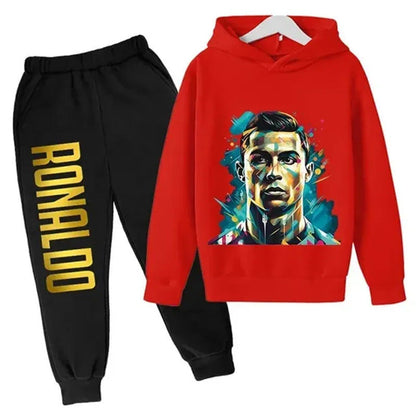 Cristiano Ronaldo Voetbal Trainingspak Kinderen - Zacht