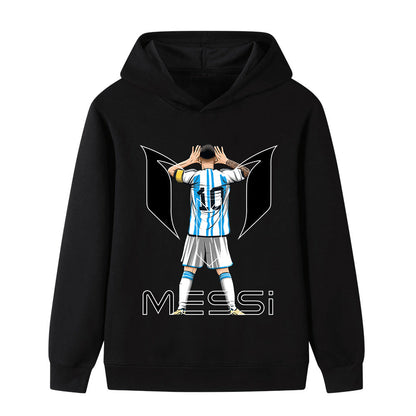 Lionel Messi Voetbal Hoodie Kinderen - Cool Design