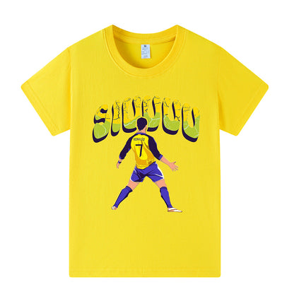 Cristiano Ronaldo Voetbal T-shirt Kinderen - Cool Design