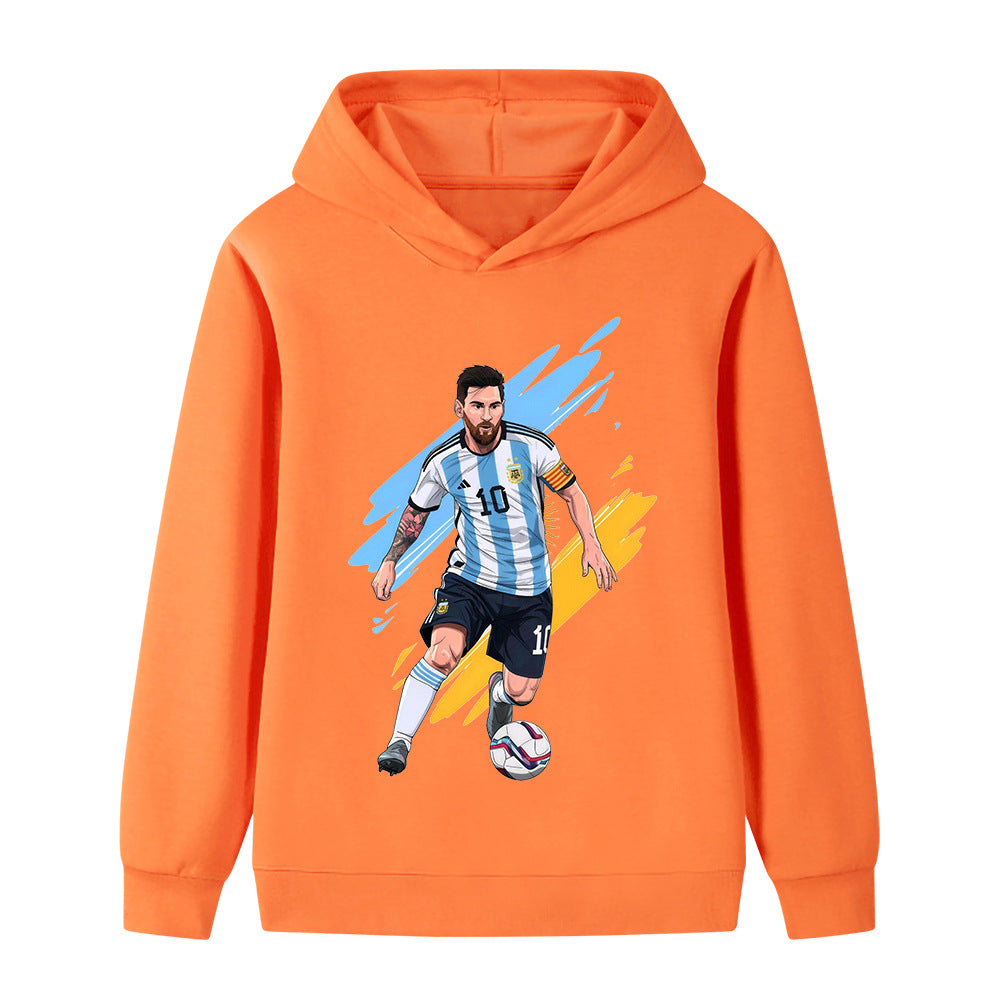 Lionel Messi Voetbal Hoodie Kinderen - Zacht