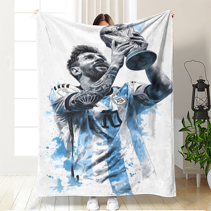Voetbal Plaid - Messi