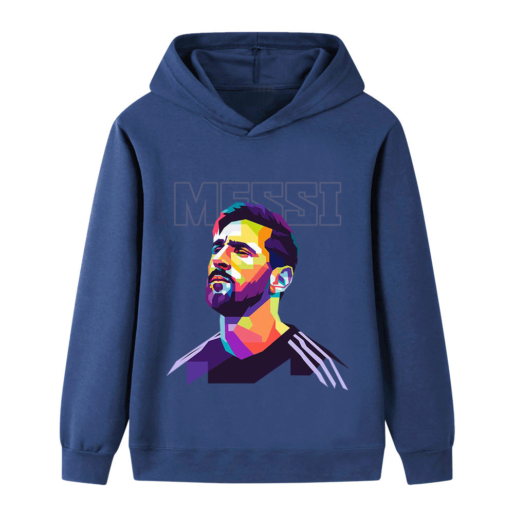 Messi Voetbal Hoodie Kinderen - Zacht