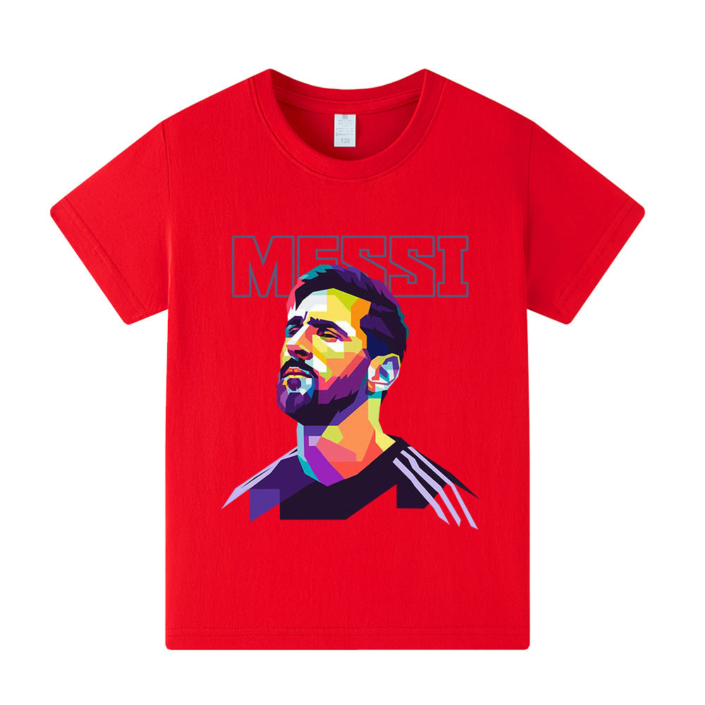 Messi Voetbal T-shirt Kinderen - Cool Design