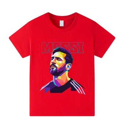 Messi Voetbal T-shirt Kinderen - Cool Design