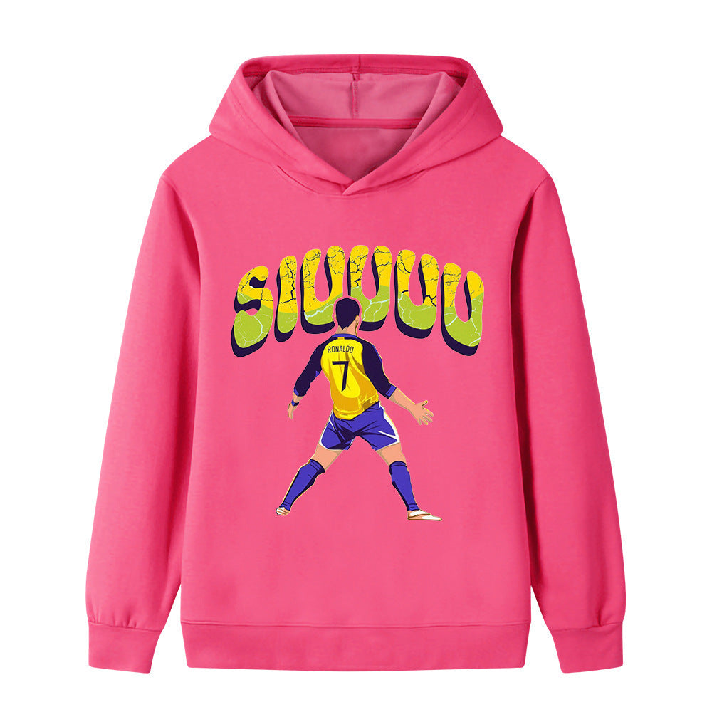 Cristiano Ronaldo Voetbal Hoodie Kinderen - Cool Design