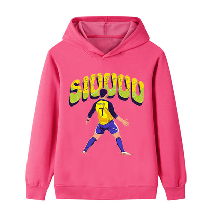 Cristiano Ronaldo Voetbal Hoodie Kinderen - Cool Design