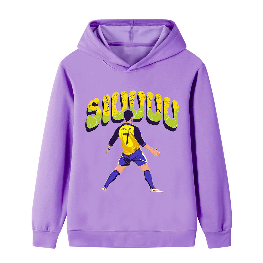 Cristiano Ronaldo Voetbal Hoodie Kinderen - Cool Design