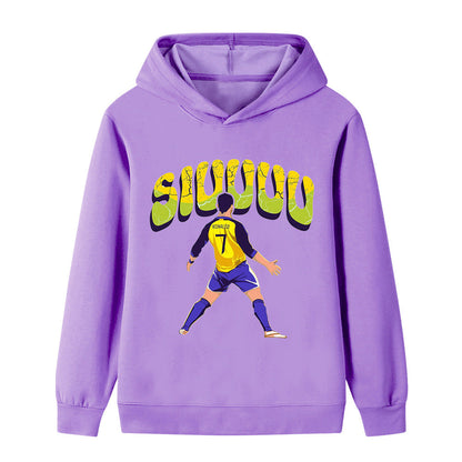 Cristiano Ronaldo Voetbal Hoodie Kinderen - Cool Design