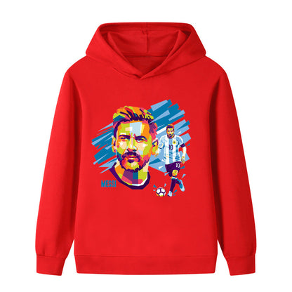 Lionel Messi Voetbal Hoodie Kinderen - Sportief