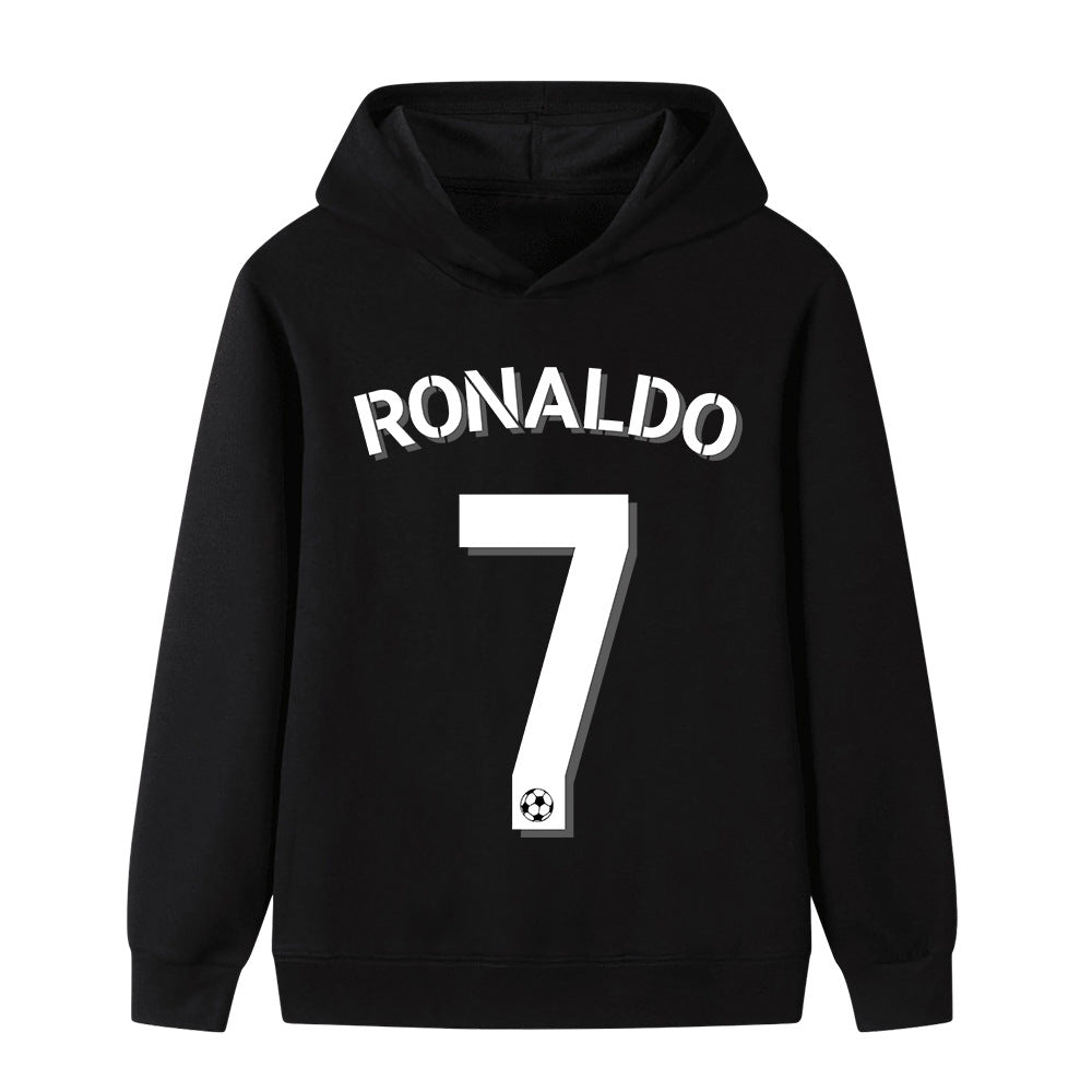 Ronaldo Voetbal Hoodie Kinderen - Cool Design
