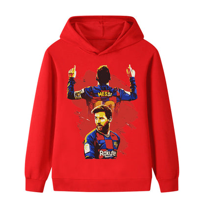 Lionel Messi Voetbal Hoodie Kinderen - Barcelona