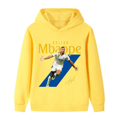 Mbappé Voetbal Hoodie Kinderen - Sportief