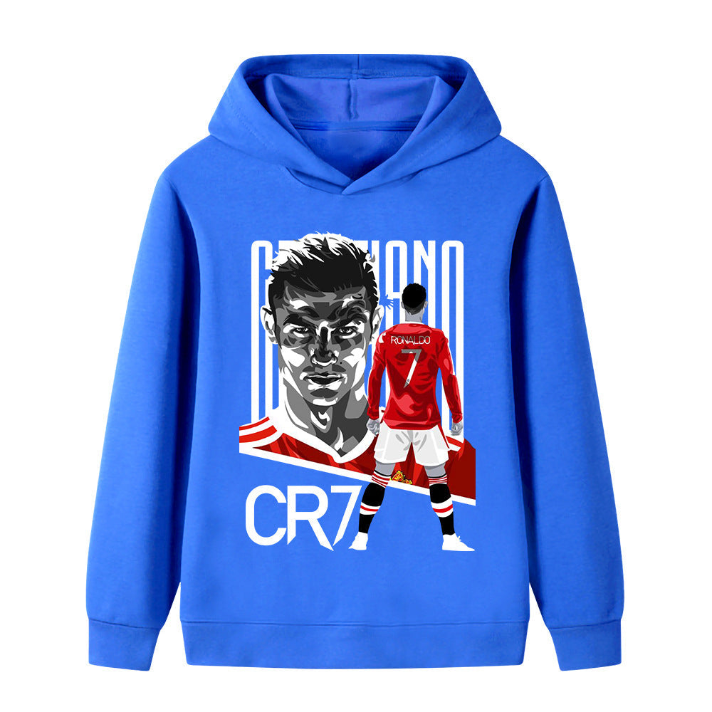 Cristiano Ronaldo Voetbal Hoodie Kinderen - Manchester United - Zacht