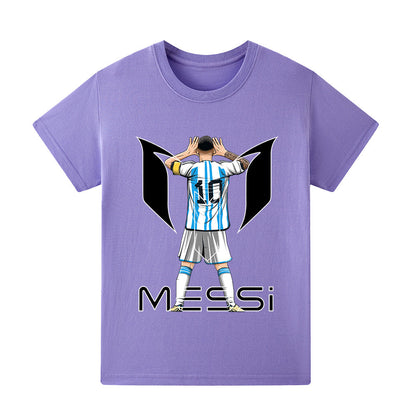 Lionel Messi Voetbal T-shirt Kinderen - Comfortabel