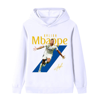 Mbappé Voetbal Hoodie Kinderen - Sportief