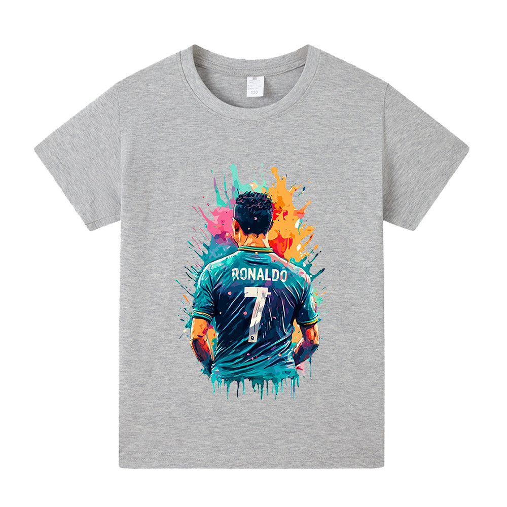 Ronaldo Voetbal T-shirt Kinderen - Cool Design
