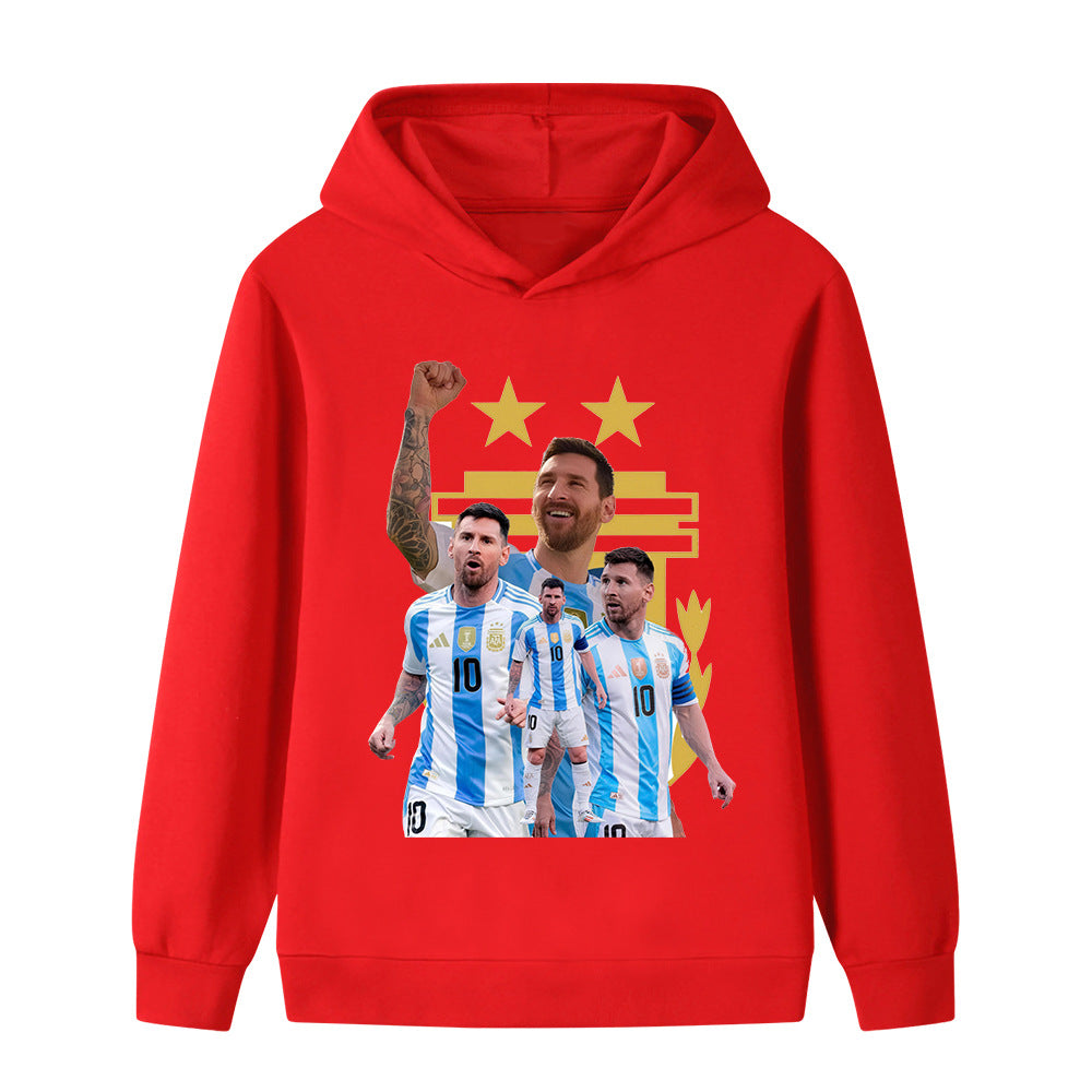 Messi Voetbal Hoodie Kinderen - Cool Design