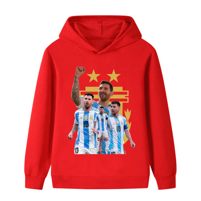 Messi Voetbal Hoodie Kinderen - Cool Design