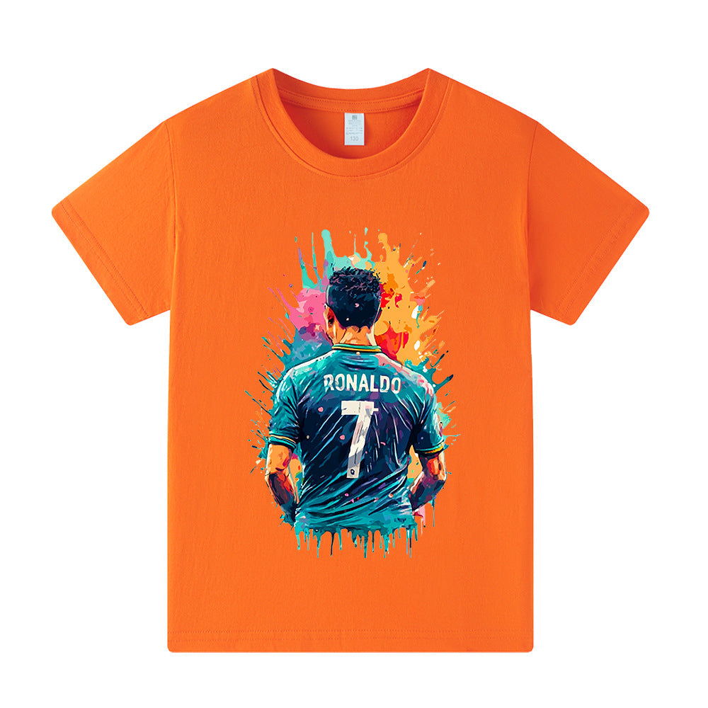 Ronaldo Voetbal T-shirt Kinderen - Cool Design
