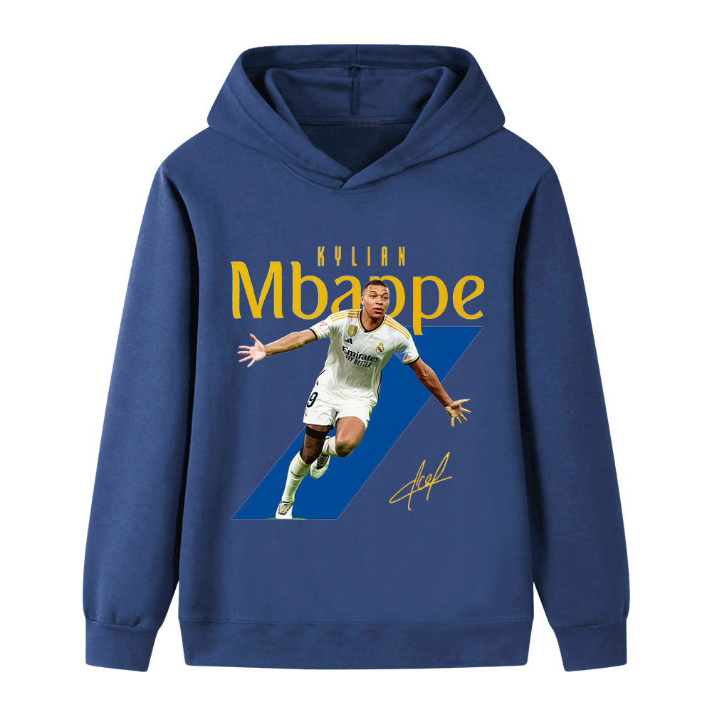 Mbappé Voetbal Hoodie Kinderen - Sportief