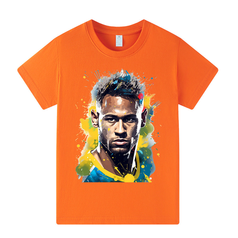 Neymar Voetbal T-shirt Kinderen
