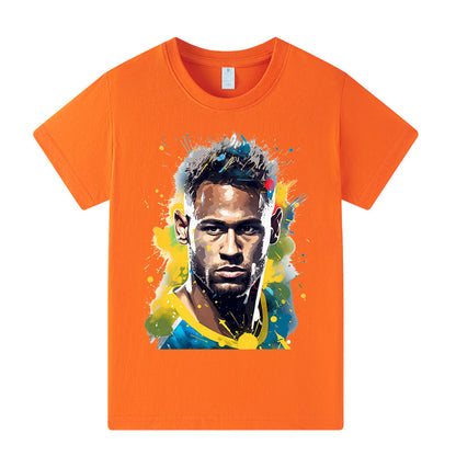 Neymar Voetbal T-shirt Kinderen