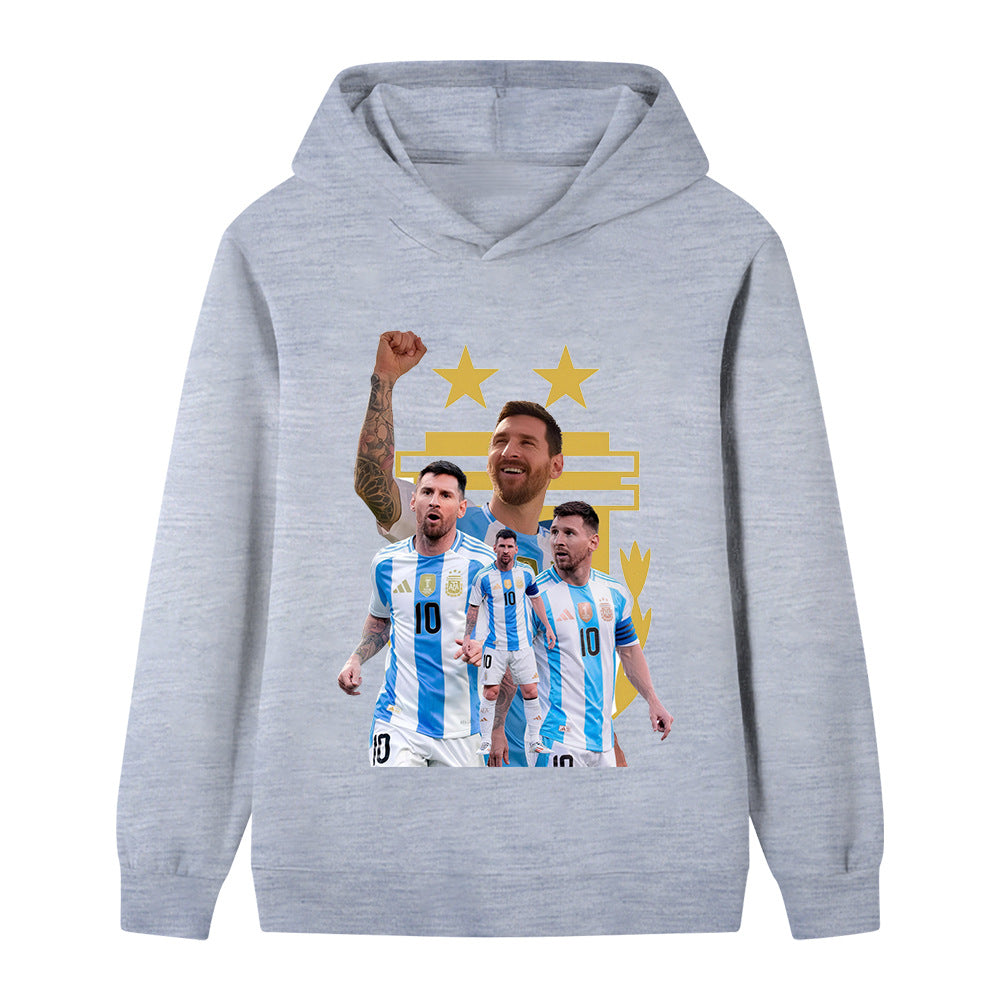 Messi Voetbal Hoodie Kinderen - Cool Design
