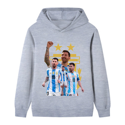 Messi Voetbal Hoodie Kinderen - Cool Design