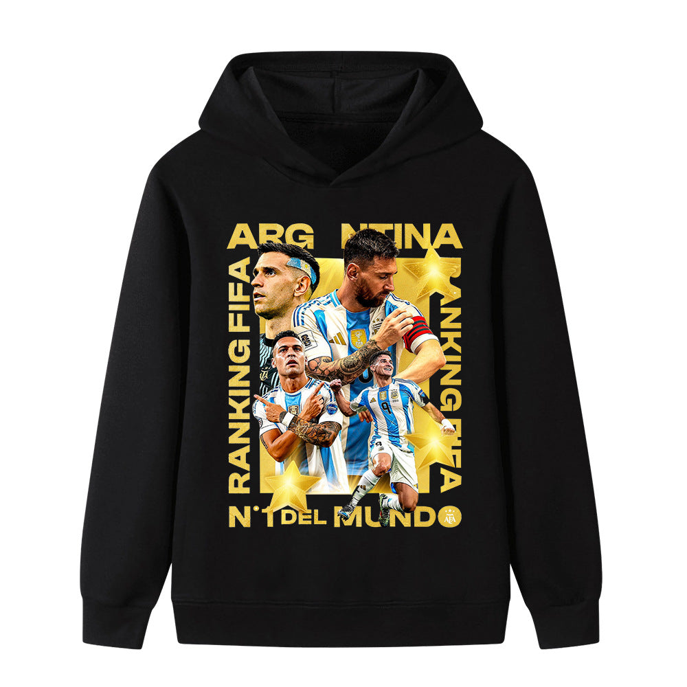 Lionel Messi Voetbal Hoodie Kinderen - voor Dagelijks