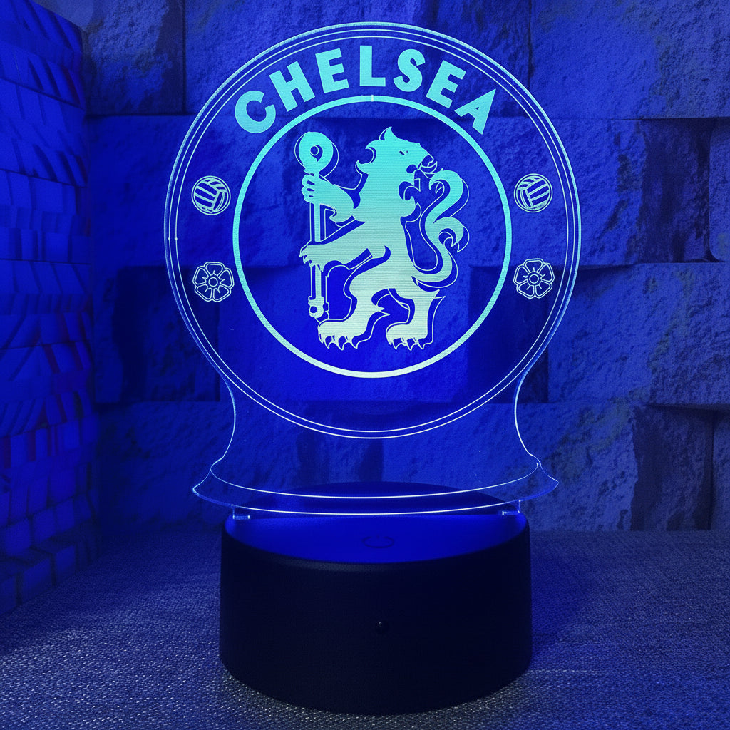 Voetbal 3D Illusie LED-Lamp - Nachtlampje - Cadeau Sfeerlicht