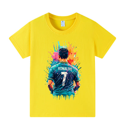 Ronaldo Voetbal T-shirt Kinderen - Cool Design