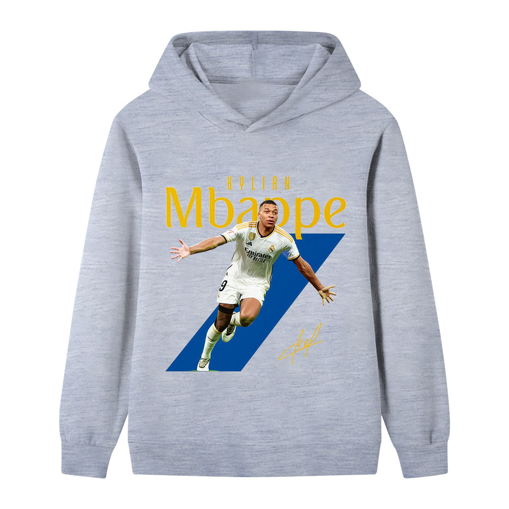 Mbappé Voetbal Hoodie Kinderen - Sportief