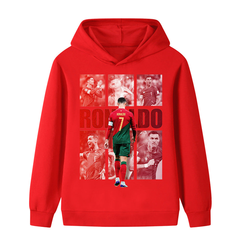 Ronaldo Voetbal Hoodie Kinderen - Portugal - Sportief
