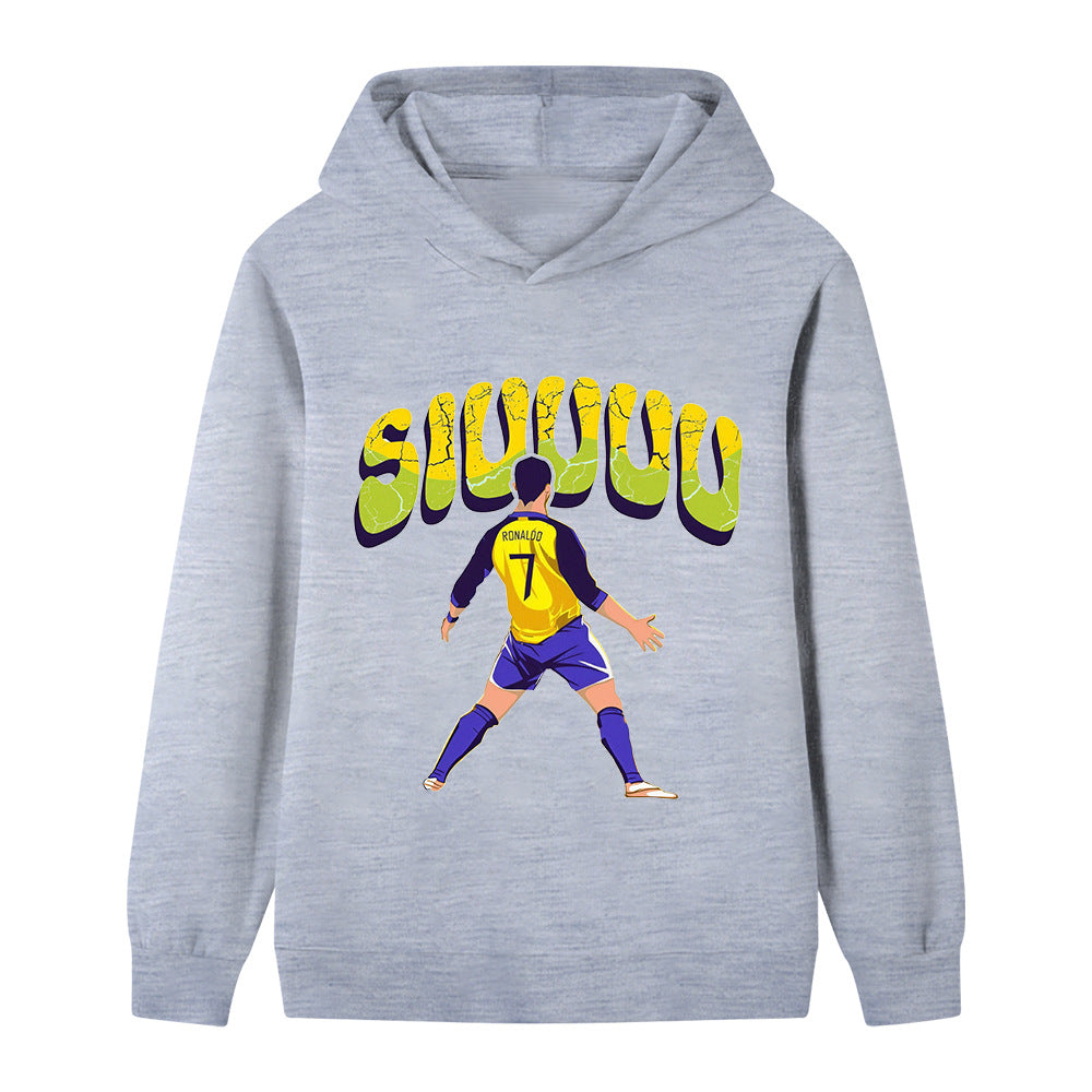 Cristiano Ronaldo Voetbal Hoodie Kinderen - Cool Design
