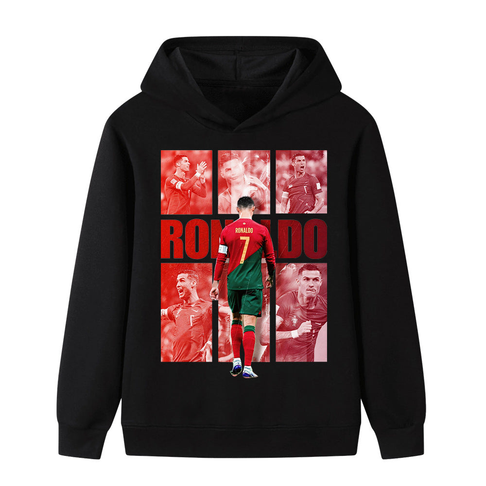 Ronaldo Voetbal Hoodie Kinderen - Portugal - Sportief
