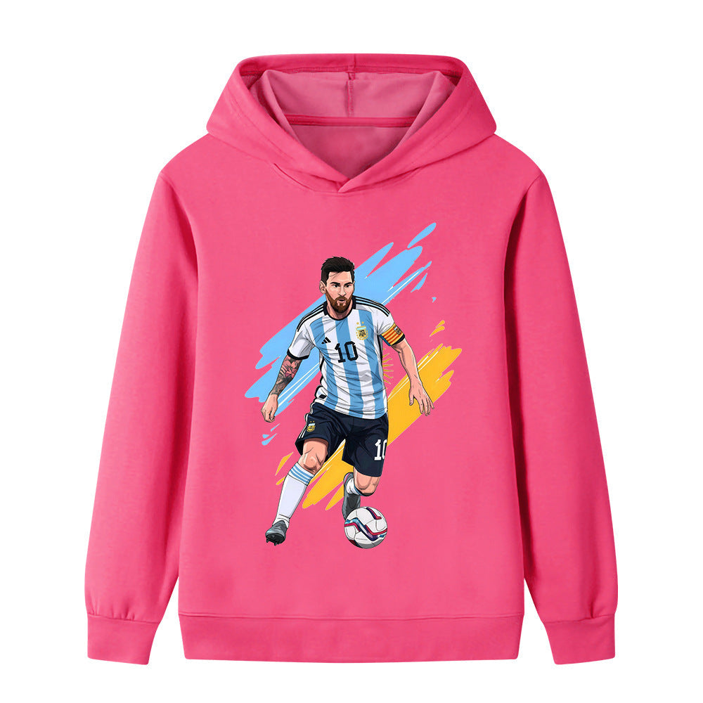 Lionel Messi Voetbal Hoodie Kinderen - Zacht
